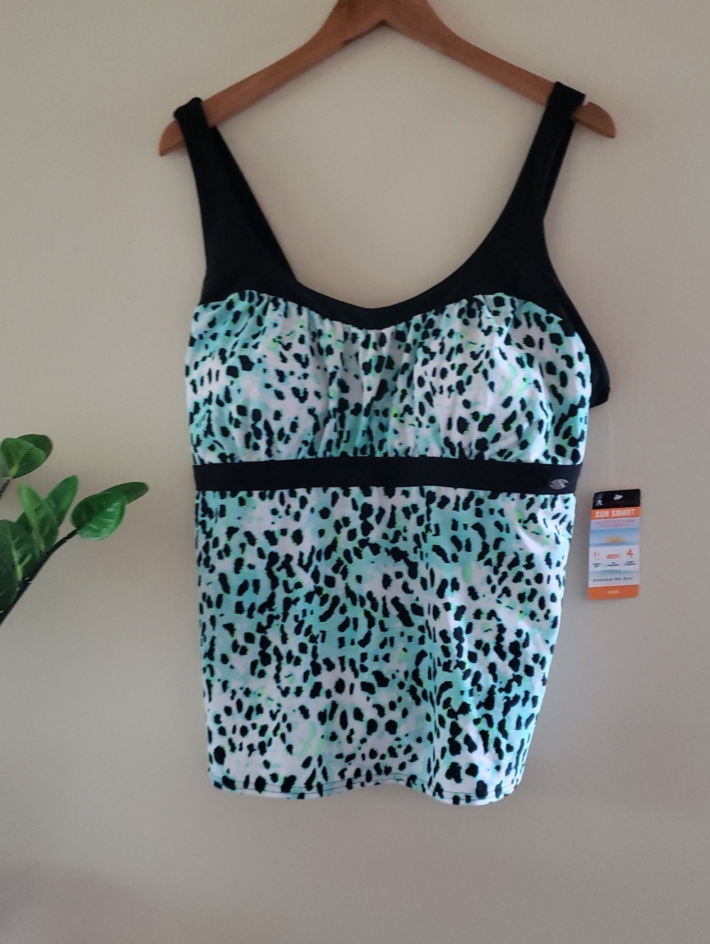 ZEROXPOSUR BNWT Swim Multi Color Tank - 3X